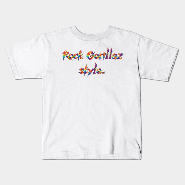 Rock Gorillaz style Kids T-Shirt by Papaz